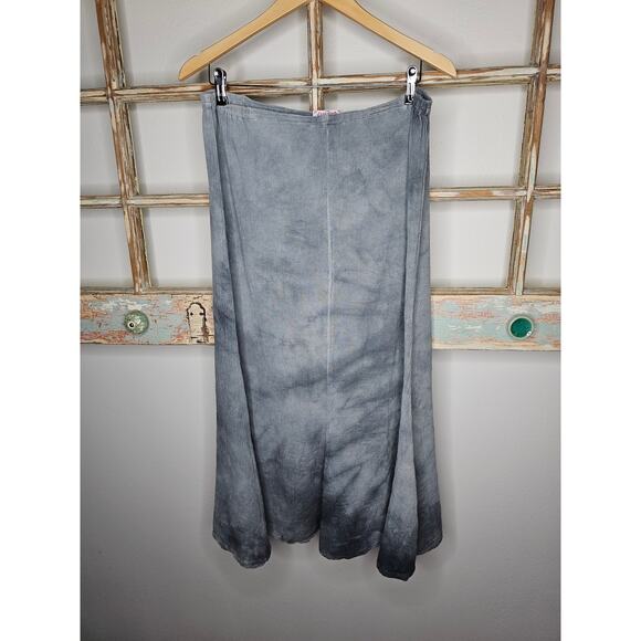 The Gauzeway Grey Washed Midi Skirt Ladies size 1= small/ medium - Picture 4 of 8